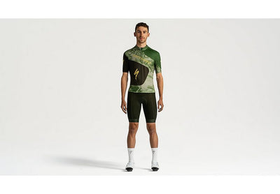 Specialized Sbc Foundation Graphic Jersey Ss Men Cypress/Olive Green Focal L