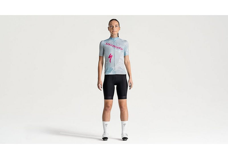 Specialized Sbc Foundation Graphic Jersey Ss Wmn Sea Foam/Rebel Pink Focal S
