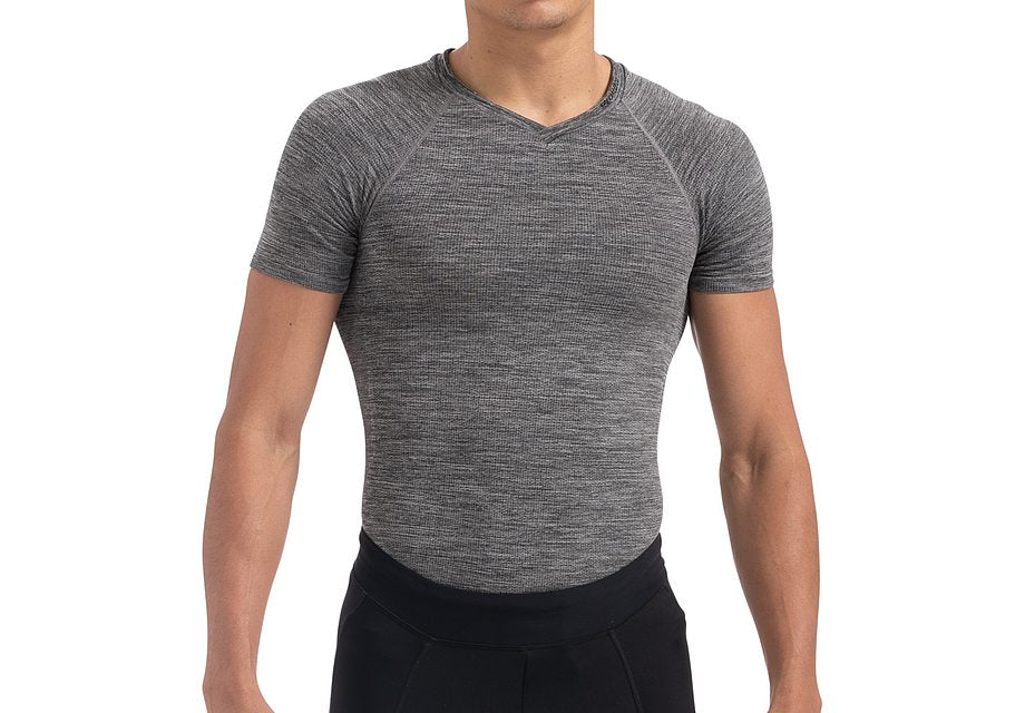 Specialized Seamless Baselayer Ss Heather Grey M