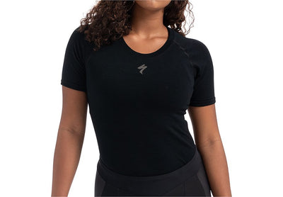 2020 Specialized Seamless Merino Baselayer Short Sleeve Women Baselayer - Black, Xx-Large
