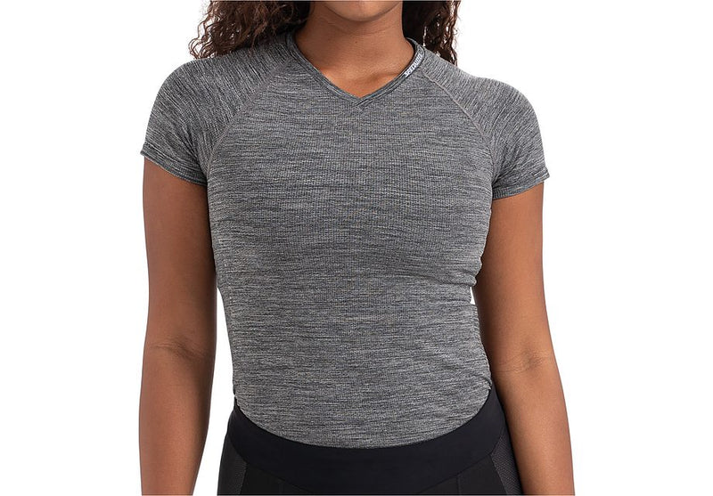 Specialized Seamless Baselayer Ss Wmn Heather Grey M