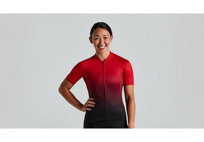 Specialized Sl Air Jersey Ss Wmn Sagan Decon Red Red/Black Fade Xs