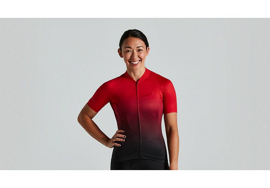 Specialized Sl Air Jersey Ss Wmn Sagan Decon Red Red/Black Fade M