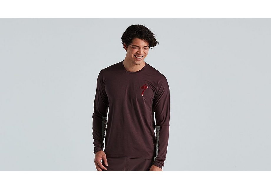 Specialized Trail Air Jersey Ls Men Cast Umber S