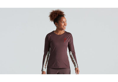 Specialized Trail Air Jersey Ls Wmn Cast Umber M