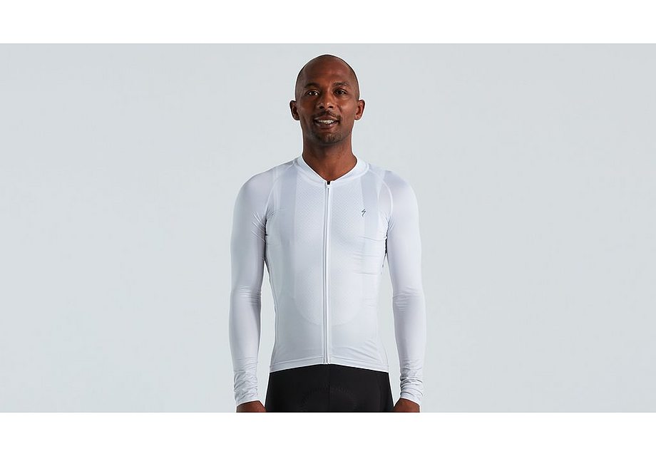 Specialized Sl Air Fade Jersey Ls Men Dove Grey L