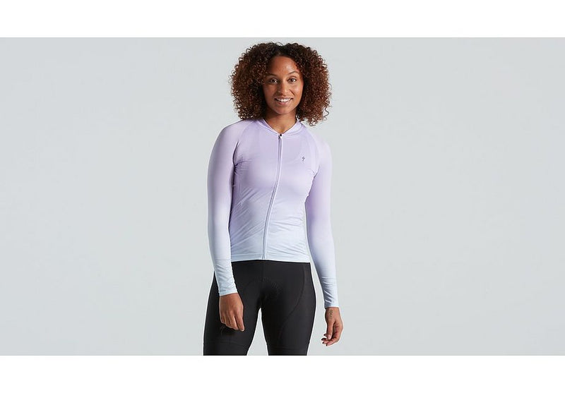 Specialized Sl Air Fade Jersey Ls Wmn Uv Lilac Xl