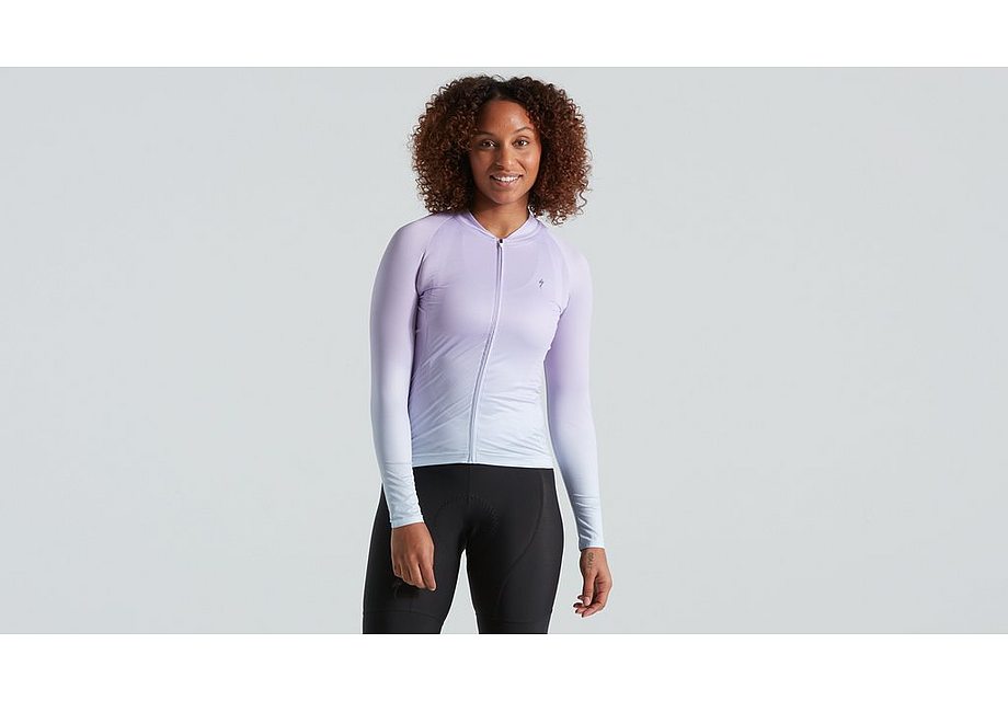 Specialized Sl Air Fade Jersey Ls Wmn Uv Lilac S