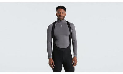 Specialized Seamless Roll Neck Baselayer Ls Men Grey S/M