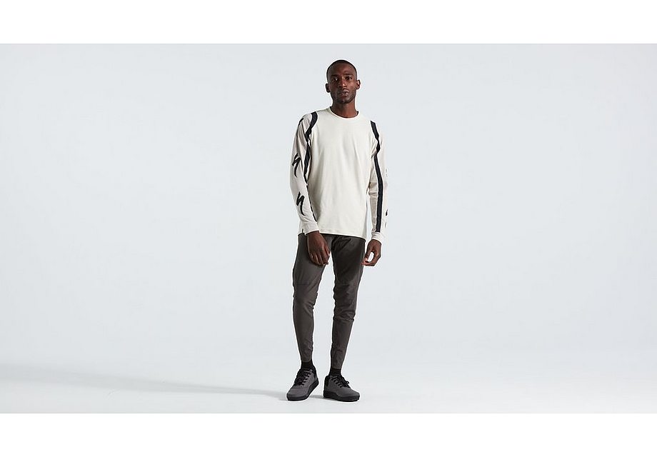 2022 Specialized Trail Jersey Long Sleeve Men - White Mountains, Small