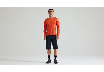 Specialized gravity jersey ls fiery red xl