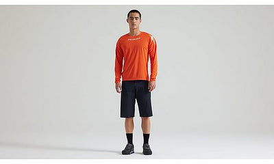 Specialized Gravity Jersey Ls Fiery Red Xs