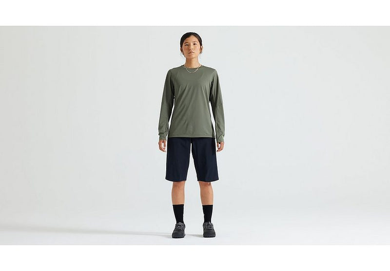 Specialized Gravity Training Jersey Ls Wmn Oak Green M