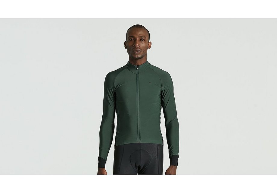 Specialized sl expert thermal jersey ls men forest green xl