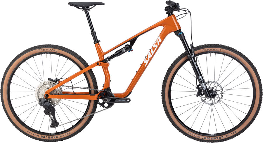 Salsa Spearfish C Deore Di2 Bike - 29" Carbon Amber X-Large