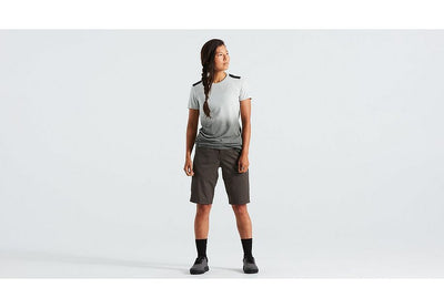 2022 Specialized Trail Women Short W/Liner - Charcoal, X-Small