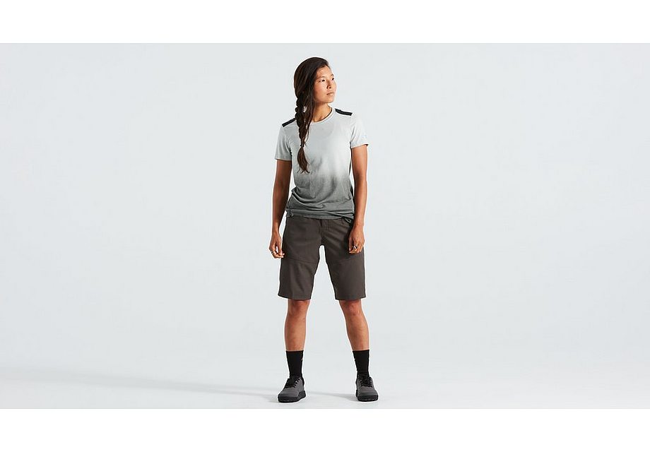 2022 Specialized Trail Women Short W/Liner - Charcoal, Medium