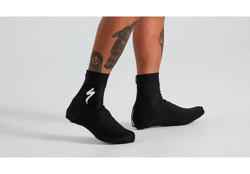Specialized logo shoe cover black m