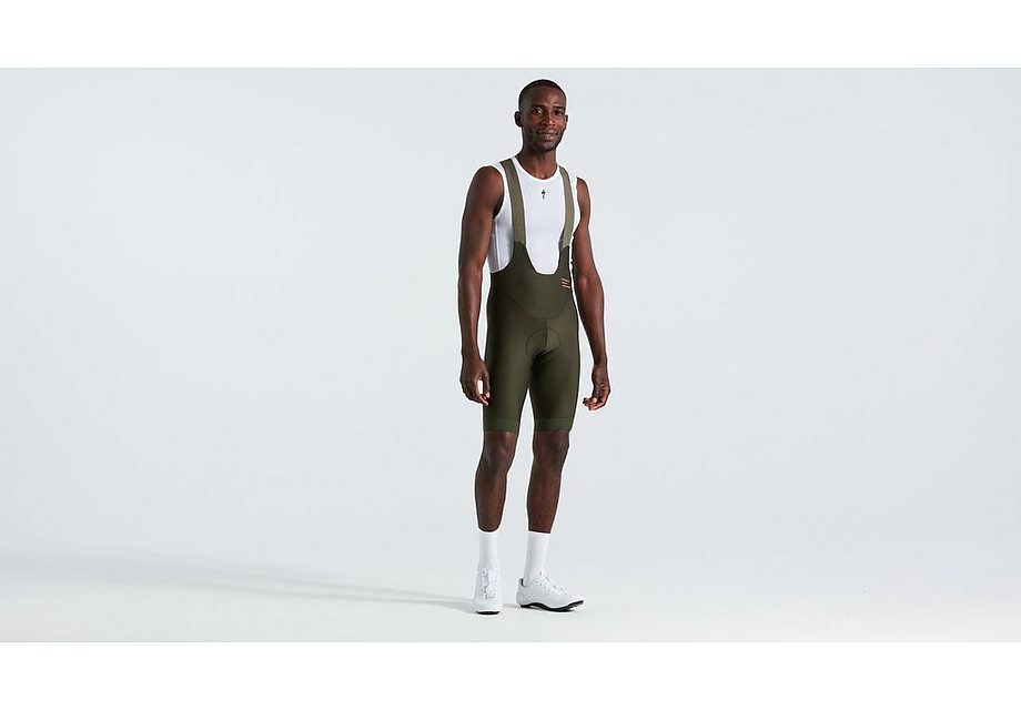 Specialized prime bib short men dark moss green m