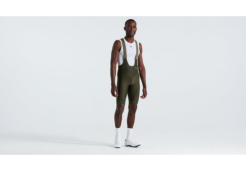 Specialized prime bib short men dark moss green l