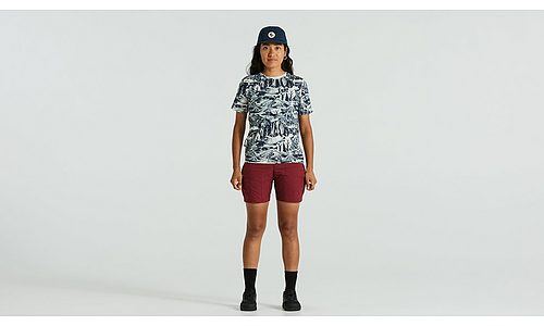 Specialized S/F Riders Hybrid Short Wmn Bordeaux Red 8