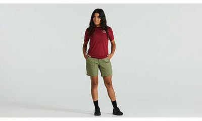 Specialized S/F Riders Hybrid Short Wmn Green 10