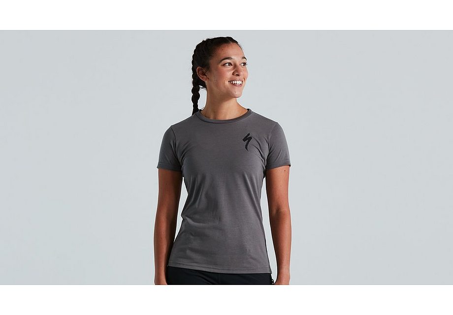 Specialized S-Logo Tee Ss Wmn Smoke Xs