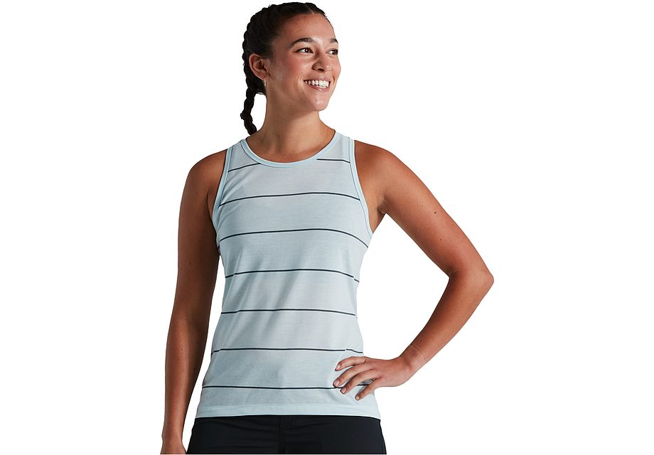 Specialized Trail Stripe Tank Wmn Ice Blue Xxl