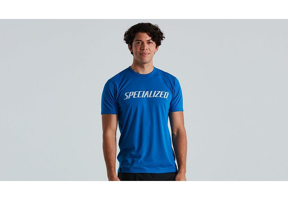 Specialized Wordmark Tee Ss Men Cobalt Xl
