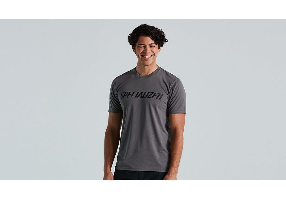 Specialized Wordmark Tee Ss Men Smoke S