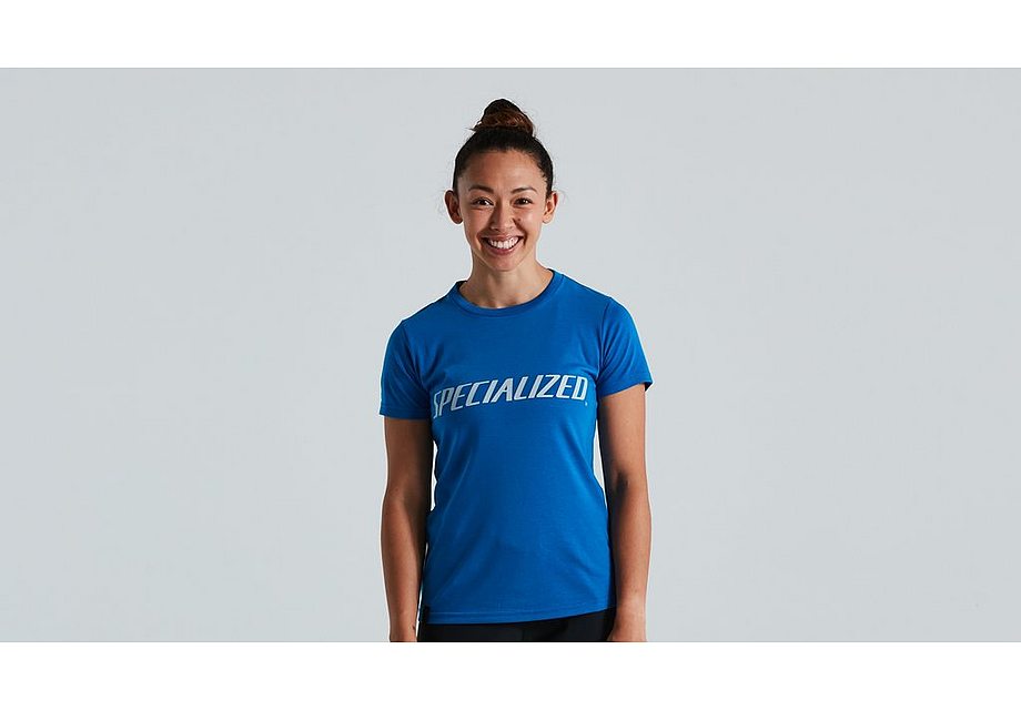 Specialized Wordmark Tee Ss Wmn Cobalt Xl