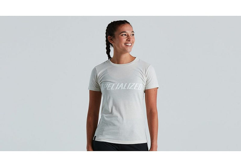 Specialized Wordmark Tee Ss Wmn Dove Grey M