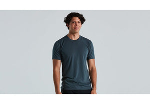 Specialized Drirelease Tech Tee Ss Men Cast Battleship Xs
