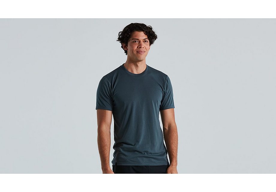 Specialized Drirelease Tech Tee Ss Men Cast Battleship L
