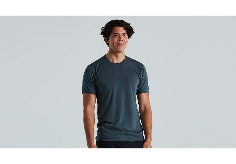 Specialized Drirelease Tech Tee Ss Men Cast Battleship L