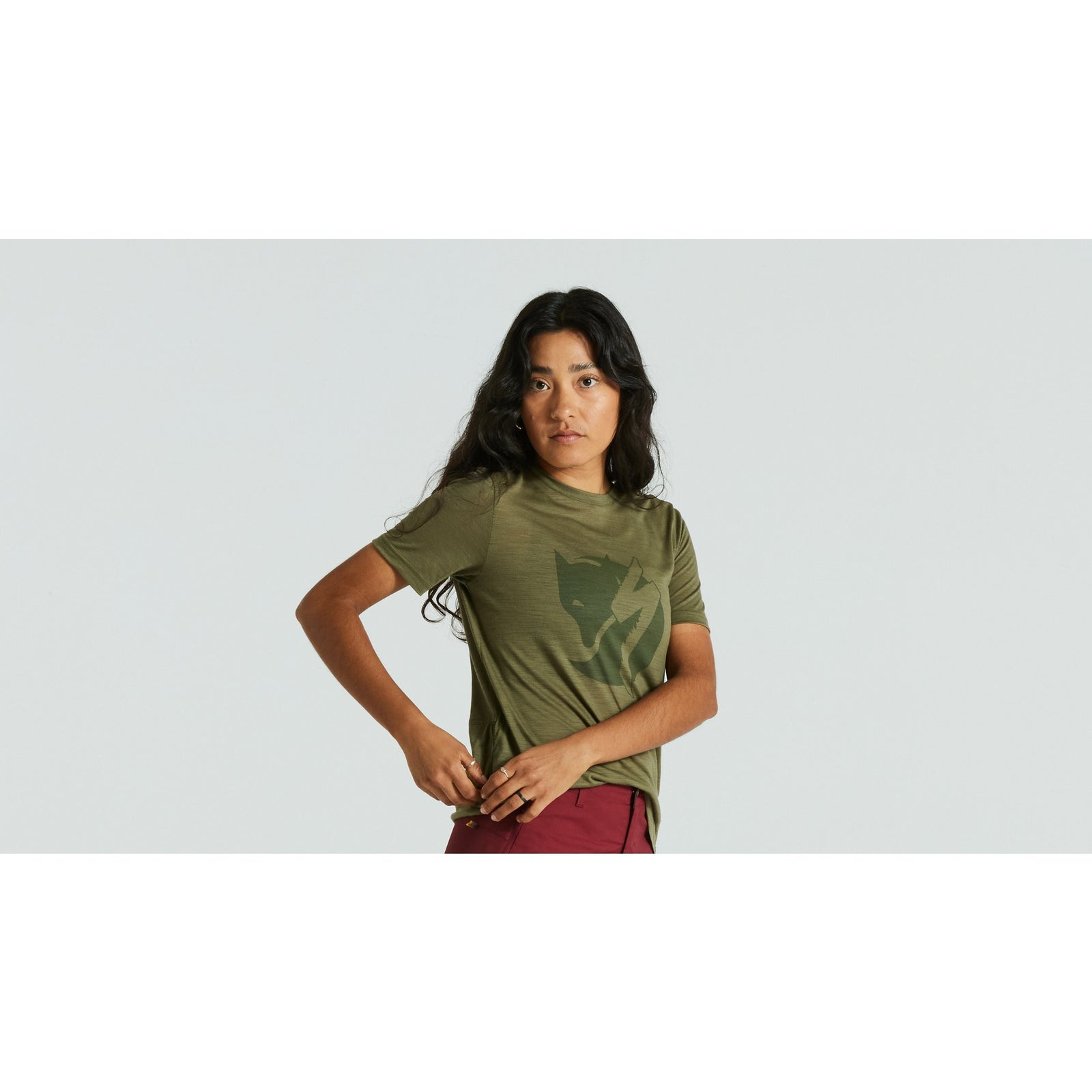 Women's Specialized/Fjällräven Wool Short Sleeve Tee