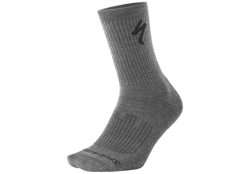 Specialized Merino Midweight Tall Sock Charcoal S
