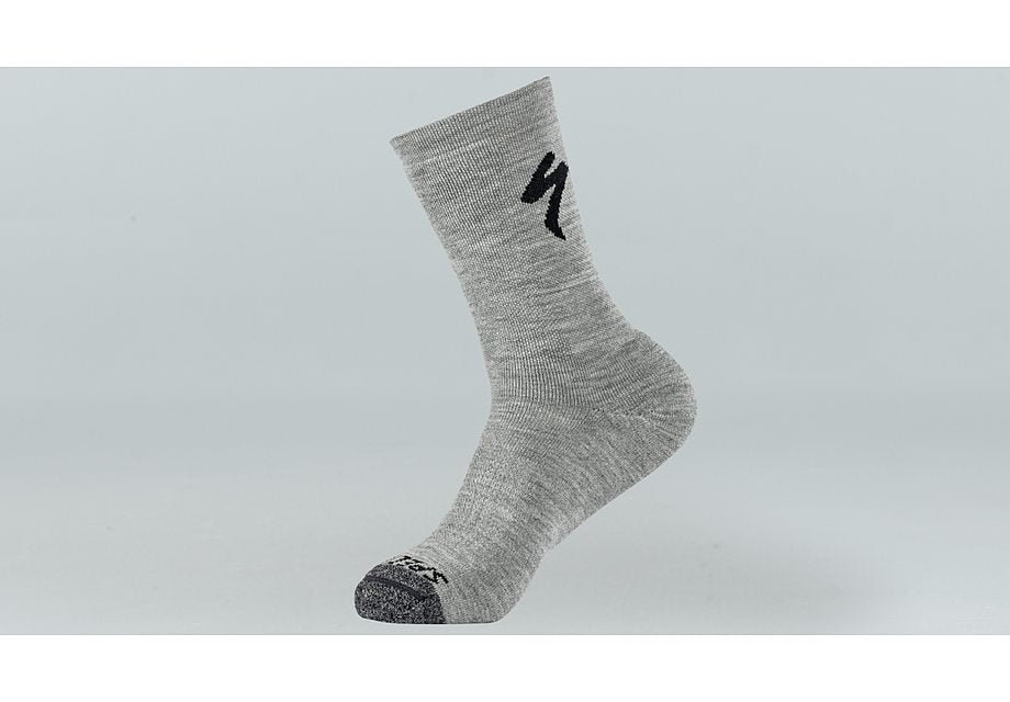 Specialized Merino Deep Winter Tall Sock Dove Grey S