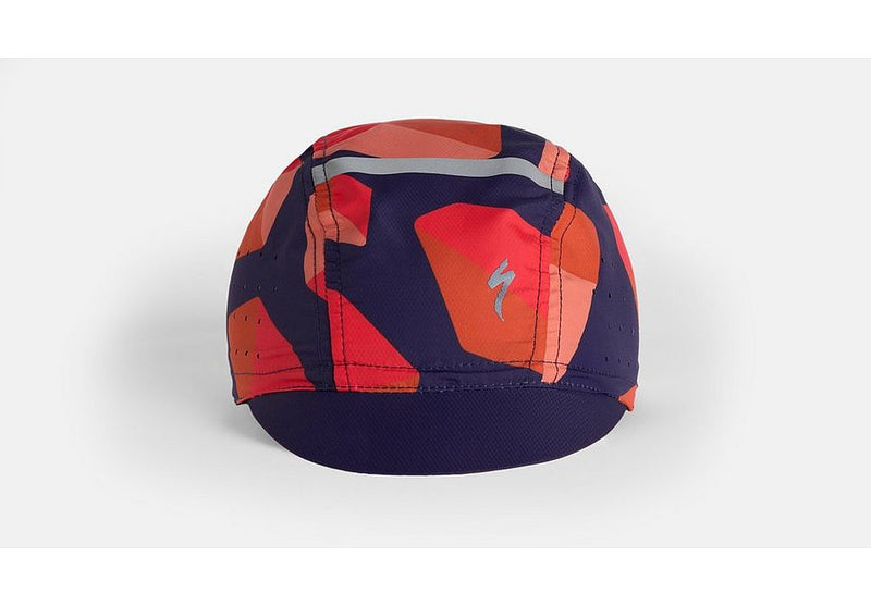 Specialized Graphic Reflect Cycling Cap Hat Deep Marine Inertia L