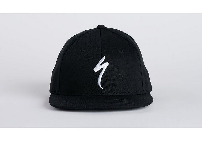 Specialized Flat Brim Hat Black/White Osfa