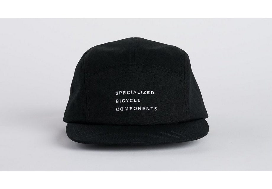 Specialized sbc graphic 5 panel camper hat black osfa