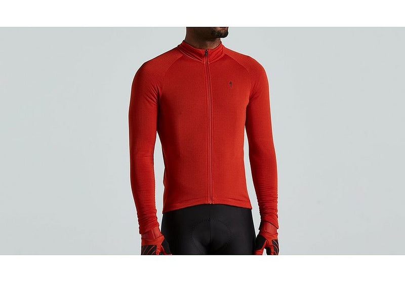 Specialized Prime-Series Thermal Jersey Ls Men Redwood Xs