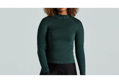 2021 Specialized Prime-Series Thermal Jersey Ls Womens - Xx-Large, Forest Green