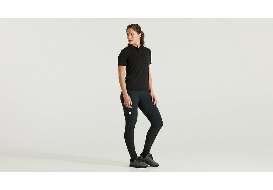 2021 Specialized Legacy Polo Women T-Shirt - Black, Small