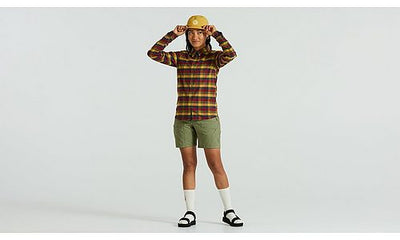 Specialized S/F Riders Flannel Shirt Ls Wmn Multi Flag Check S