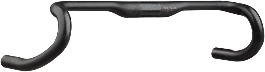 Teravail Feldspar Carbon Drop Handlebar - Carbon 31.8mm 42cm Black