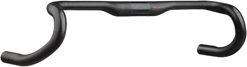 Teravail Feldspar Carbon Drop Handlebar - Carbon 31.8mm 42cm Black