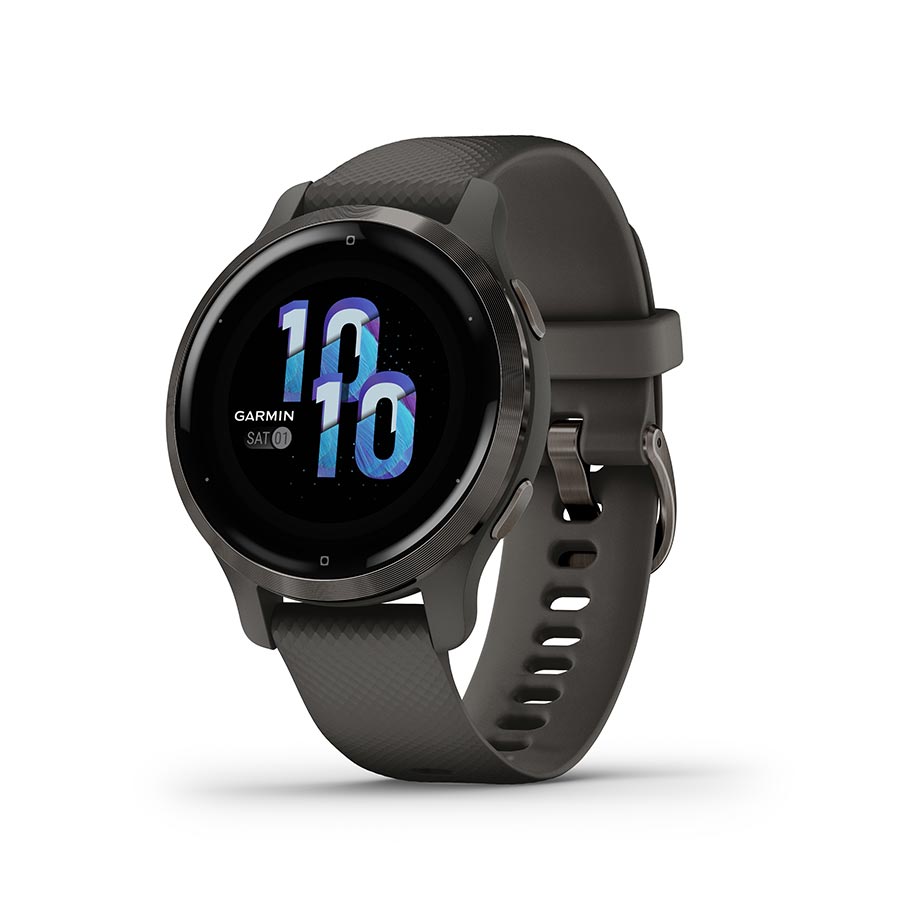 Garmin Venu 2S Watch Watch Color: Black Wristband: Black - Silicone