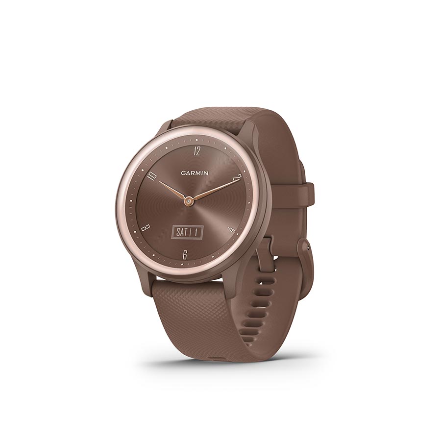 Garmin vivomove Sport Watch Watch Color: Cocoa Wristband: Cocoa - Silicone