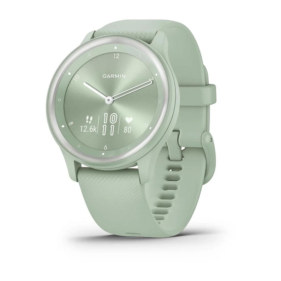 Garmin vivomove Sport Watch Watch Color: Cool Mint Wristband: Cool Mint - Silicone